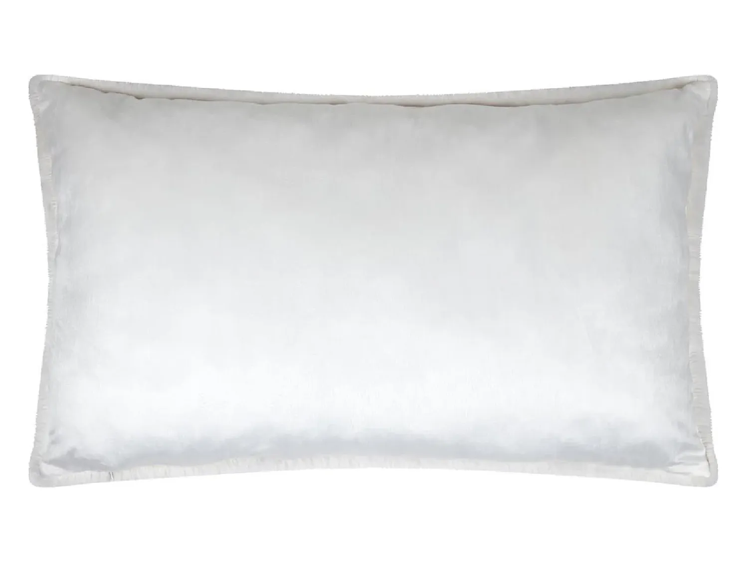 Best Cojín rectangular de piel sintética ultra suave Marfil