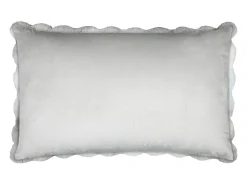 Ropa De Casa^Cojín rectangular desenfundable imitación piel de animal Gris claro