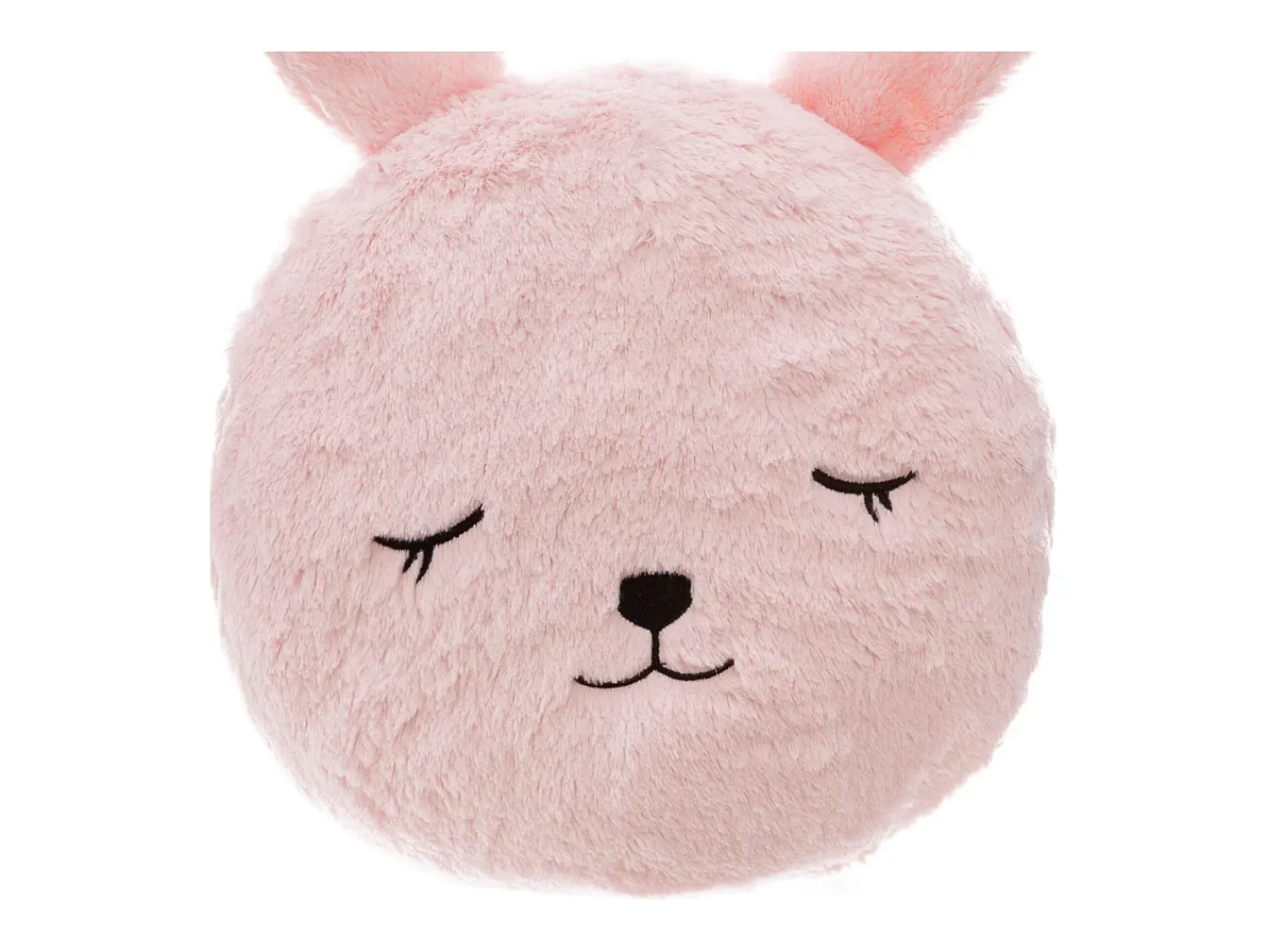 Clearance Atmosphera Cojín redondo conejito Rosa