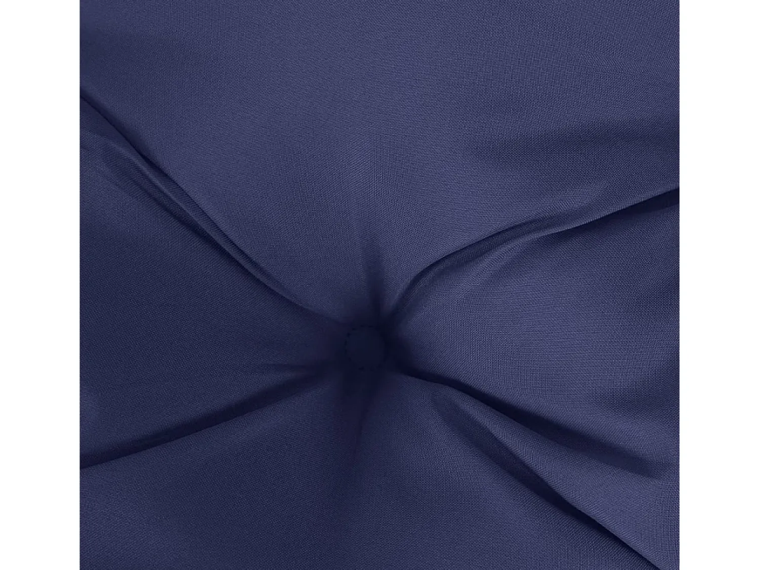 Sale Clicnbuy Cojín redondo de tela Oxford marino Ø 60x11 cm Azul