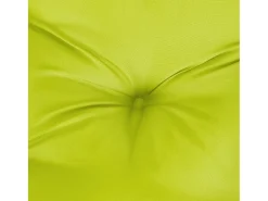 New Clicnbuy Cojín redondo tela Oxford vivo Ø 100x11 cm Verde