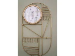 Outlet Bazar Bizar Colgador De Pared Do I Look Pretty - Latón Blanco