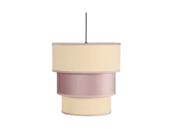 AKUNADECOR Lámpara Suspendida^Colgante 3 Pantallas Lucio1xe27 Reg X 37d Rosa