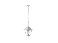 AKUNADECOR Iluminación Exterior^Colgante Para Exterior De Aluminio Modelo Spica Ip44 Blanco