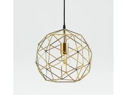 Les Tendances Colgante Charme de metal D 32 x A 30 cm Dorado