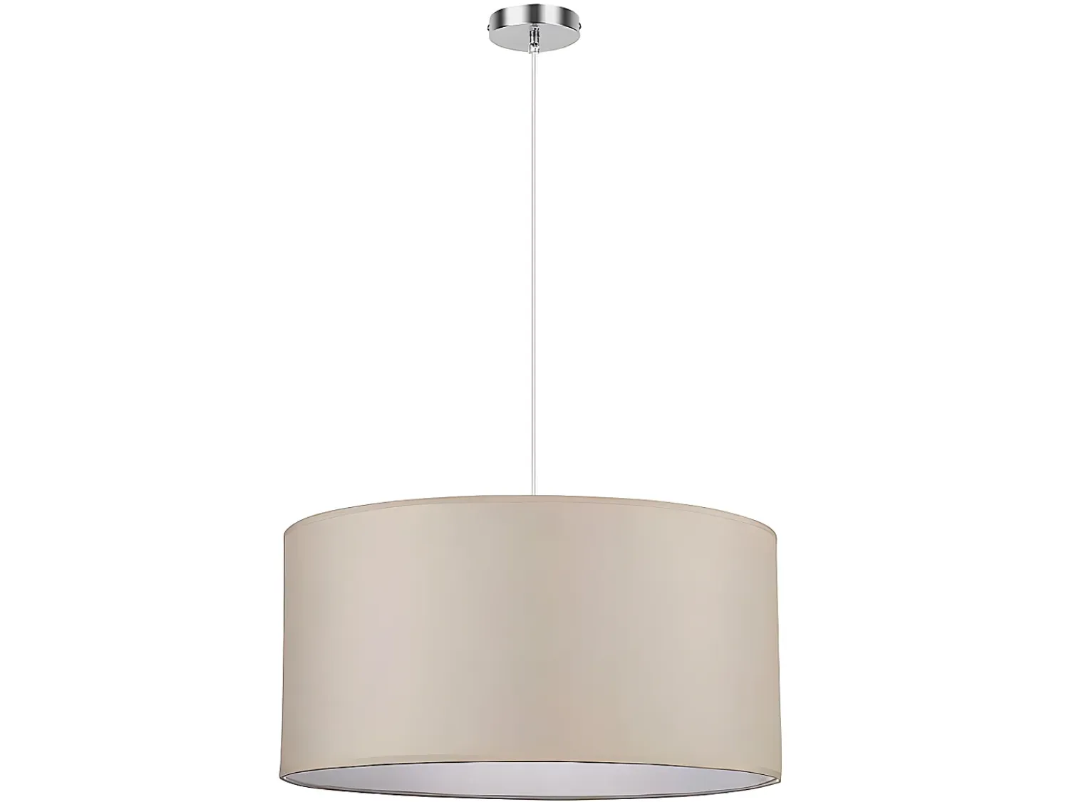 AKUNADECOR Lámpara Suspendida^Colgante Con Pantalla En Beis Modelo Chanza Beige
