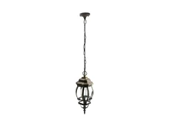 AKUNADECOR Iluminación Exterior^Colgante De Aluminio Modelo Caelum Para Exterior Ip44 Negro