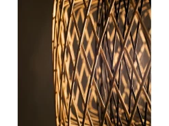 AKUNADECOR Lámpara Suspendida^Colgante Modelo Bamboo En Bambú Natural De Beige