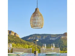Lumisky Iluminación Exterior^Colgante solar H42CM HOLIDAY Beige