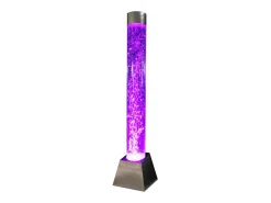 OZAIA Lámpara De Pie^Columna de burbujas de agua leds color cambiante WOBY Plateado