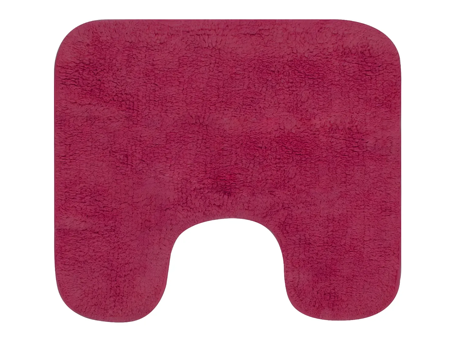 Alfombra De Baño|Ropa De Cama^Conjunto de alfombrillas de baño de tela 3 piezas fucsia ES138634 Rosa