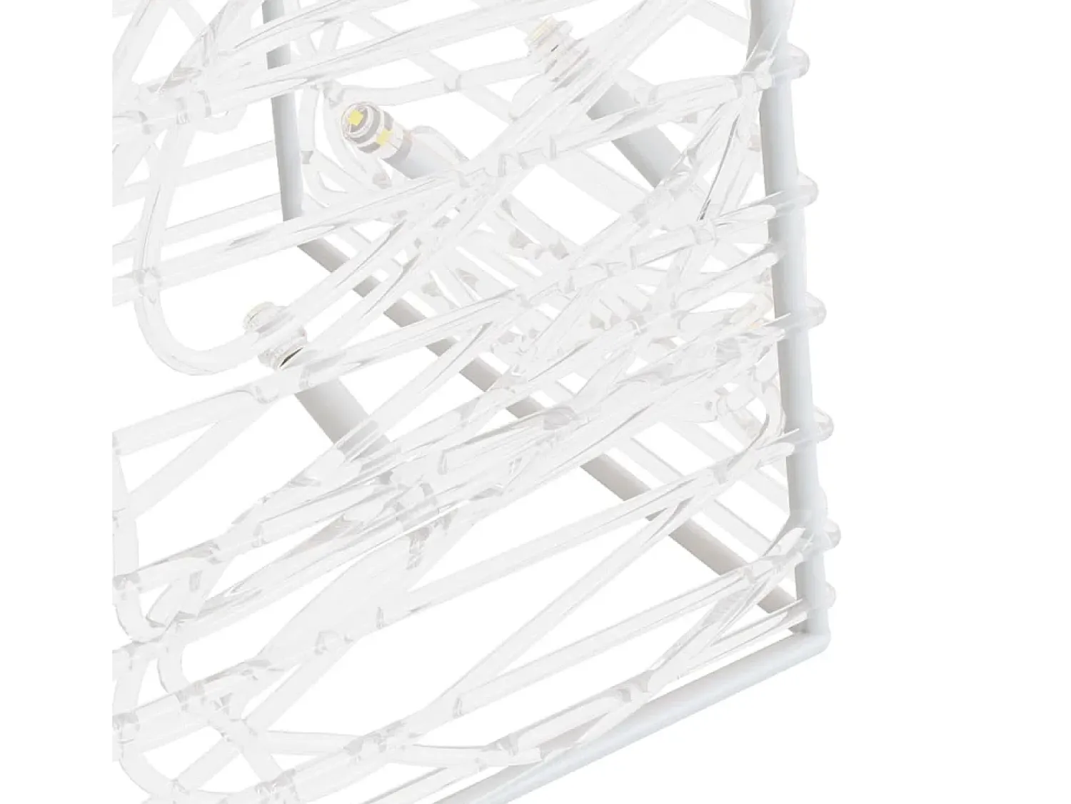 vidaxl Iluminación Exterior^Cono de luz LED decorativo acrílico 60/90/120 cm Azul