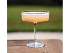 Coppa - Juego de 4 copas de cóctel y vino aromático de 25 cl, diseño elegante - Zafferano, fabricadas en Italia
