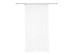 Discount Atmosphera Cortina con hilos lisos y coloridos Marfil