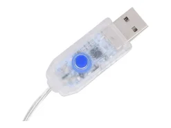 Online vidaxl Cortina de luces estrellas 500 LEDs de colores 8 funciones Multicolor