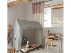Cortina infantil con diseño floral 140 x 260 cm