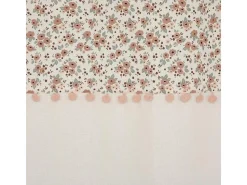 Cortina infantil con diseño floral 140 x 260 cm