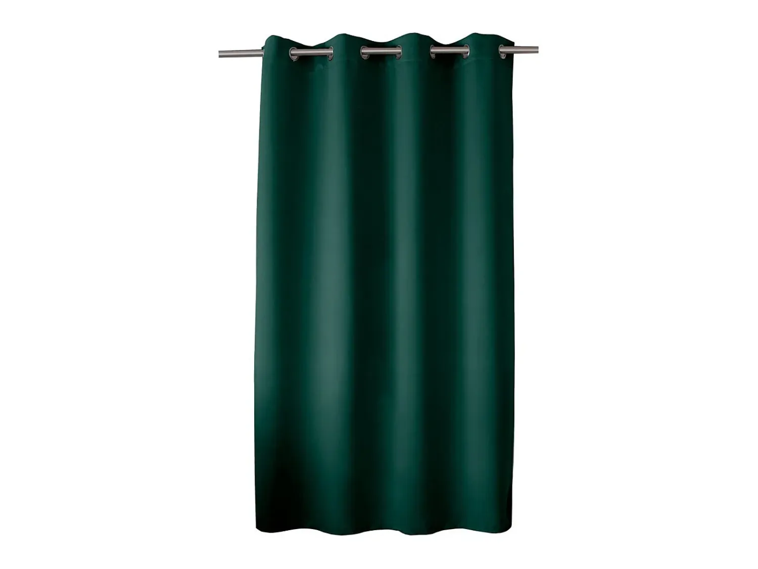 Best DECOSTAR Cortina ocultante unida con 8 ollaos 140 x 180 cm Verde