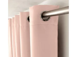 Cortina ocultante unida con 8 ollaos 140 x 240 cm