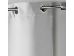 Douceur d'intérieur Cortina opaca para radiador de baja altura con un 90 % de oscurecimiento 135 x 180 cm Blanco