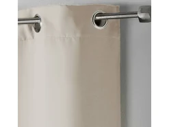Cortina opaca para radiador de baja altura con un 90 % de oscurecimiento 135 x 180 cm