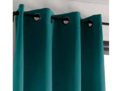 Ropa De Casa^Cortina opaca unida 210gr/m² 135 x 250 cm Azul verdoso