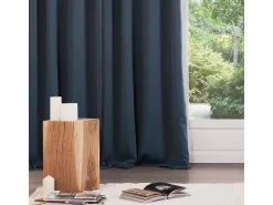 Atmosphera Cortinas Opaco 135 x 240 cm Poliéster Verde Azul