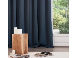 Atmosphera Cortinas Opaco 135 x 240 cm Poliéster Verde Azul