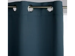 Atmosphera Cortinas Opaco 135 x 240 cm Poliéster Verde Azul