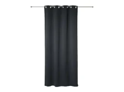 Sale Atmosphera Cortinas Opaco Gris Poliéster 2 Unidades (135 x 240 cm) Gris antracita
