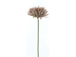 Crizantemo de plástico rosa 16x16x58 cm