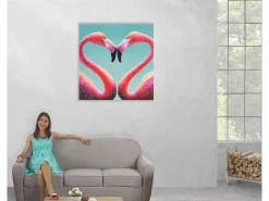 Cuadro al óleo flamenco pintado a mano