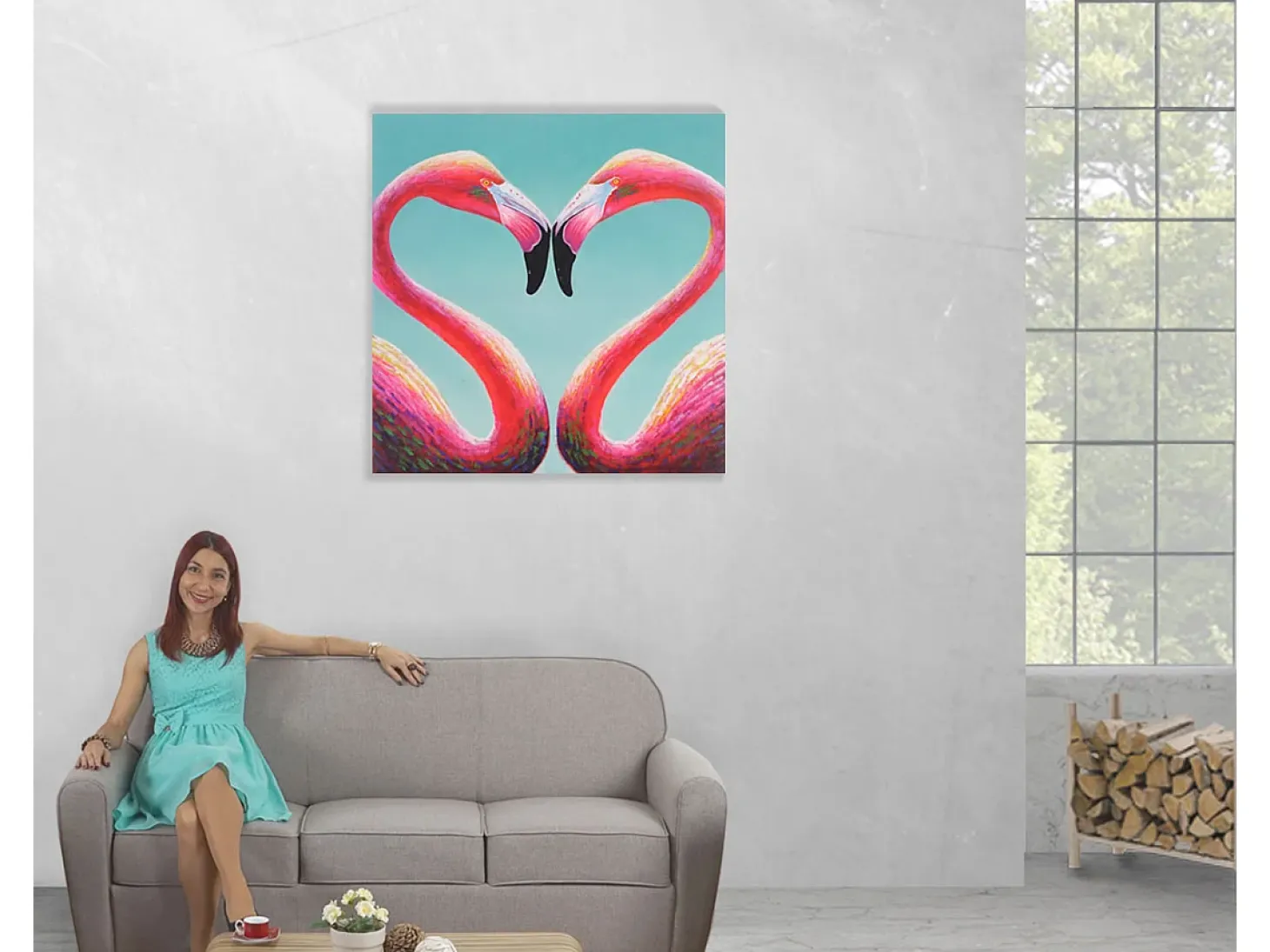 Cuadro al óleo flamenco pintado a mano