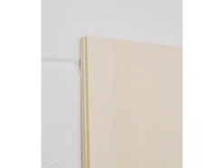 DECOWOOD Cuadro de madera Mapamundi natural Beige