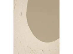 DECOWOOD Cuadro decorativo sobre lienzo de algodón con marco de madera marrón claro pintado artesanalmente con pintura al oleo de 80x100cm - VARO - Multicolor