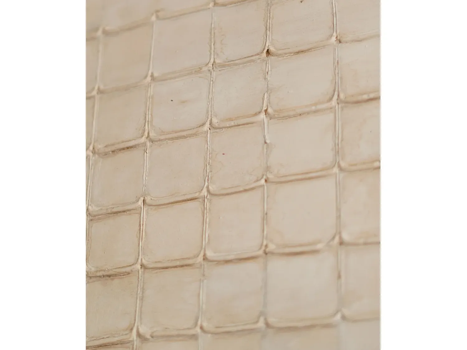 DECOWOOD Cuadro^Cuadro decorativo sobre lienzo de algodón con marco de madera marrón claro pintado artesanalmente con pintura al oleo de 100x150cm - JAN - Beige