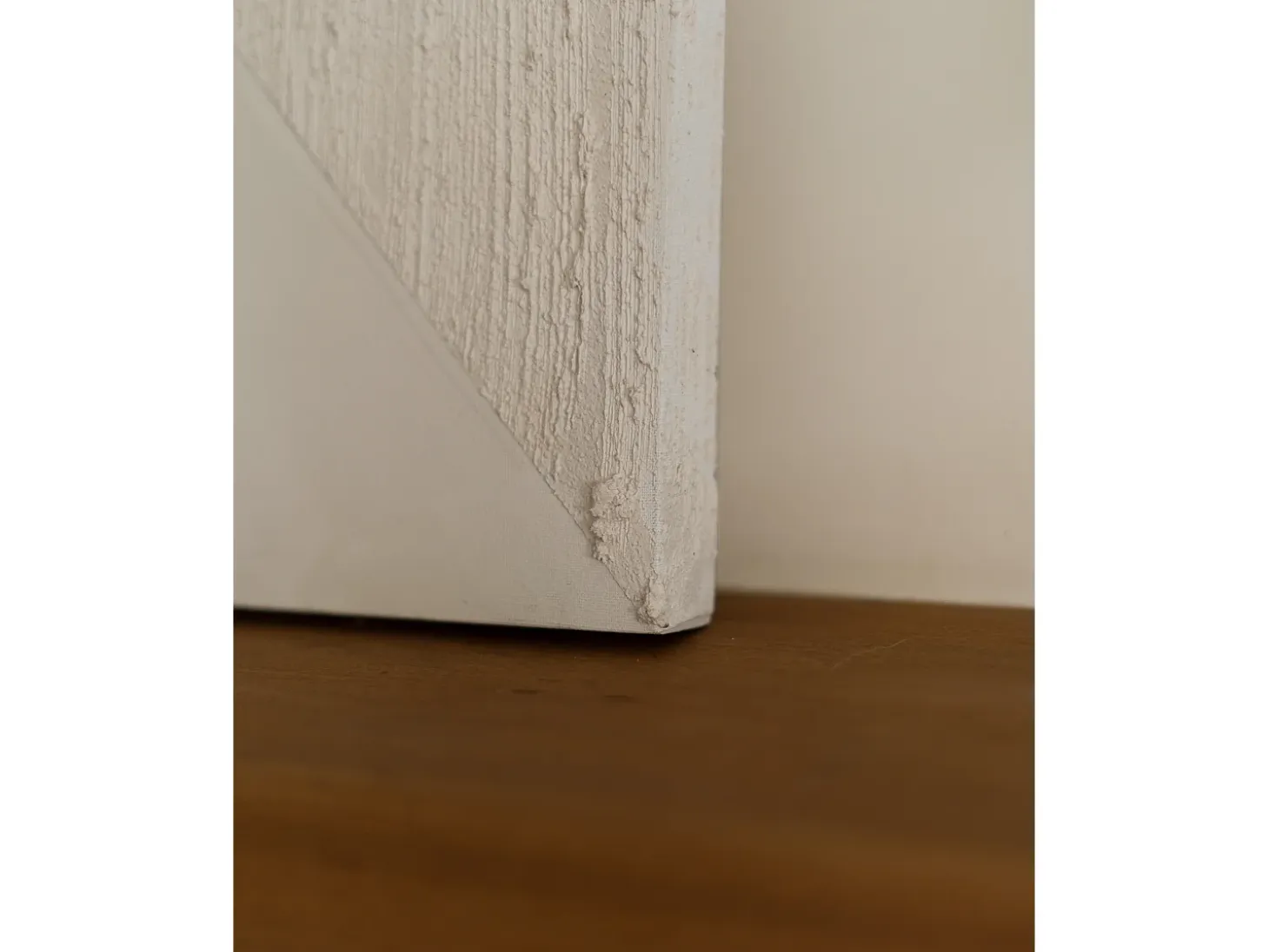 Cuadro decorativo sobre lienzo de algodón pintado artesanalmente con pintura al oleo sin marco de 100x150cm - ADRIANA - DECOWOOD