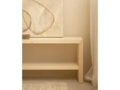 DECOWOOD Cuadro^Cuadro decorativo sobre lienzo de algodón pintado artesanalmente con pintura al oleo sin marco de 80x100cm - FLORENS - Multicolor
