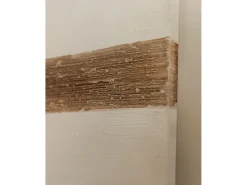 Clearance DECOWOOD Cuadro decorativo sobre lienzo de algodón con marco de madera marrón claro pintado artesanalmente con pintura al oleo de 100x150cm - BRISA - Multicolor