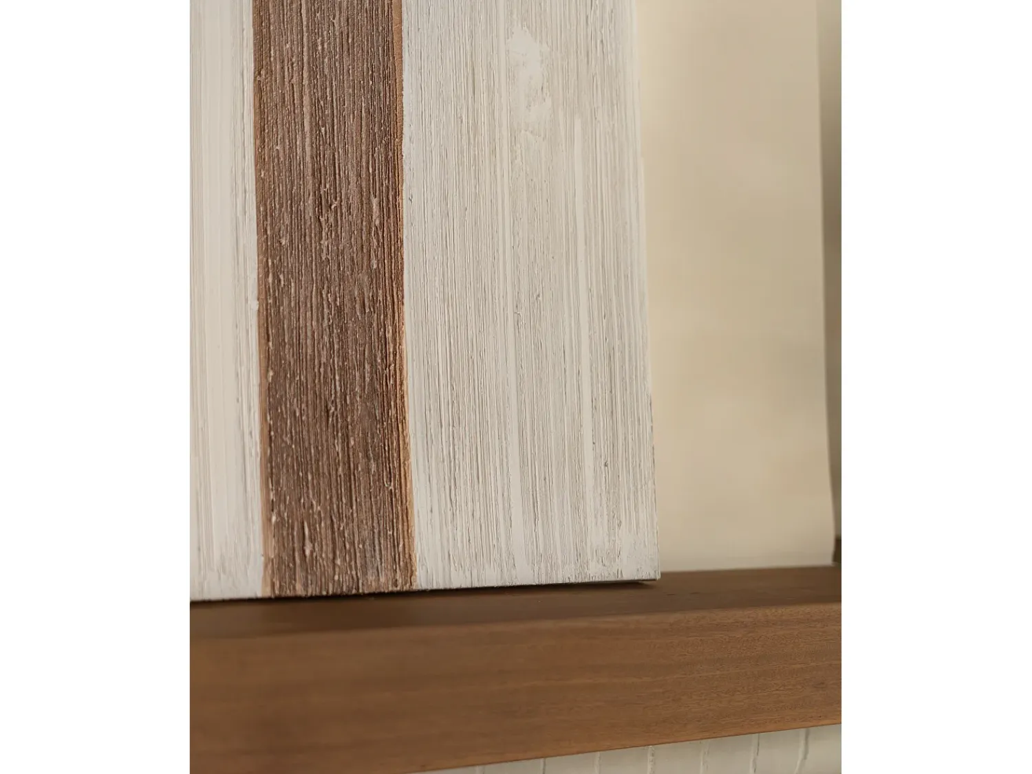 New DECOWOOD Cuadro decorativo sobre lienzo de algodón pintado artesanalmente con pintura al oleo sin marco de 80x100cm - TESA - Multicolor