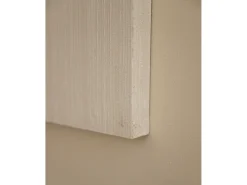 Cuadro decorativo sobre lienzo de algodón con marco de madera marrón claro pintado artesanalmente con pintura al oleo de 100x150cm - MARINA - DECOWOOD