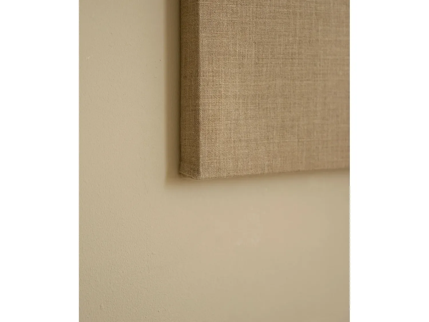 DECOWOOD Cuadro decorativo sobre lienzo de lino con marco de madera negro pintado artesanalmente con pintura al oleo de 80x100cm - MAYA - Multicolor