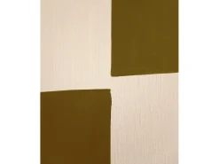 Outlet DECOWOOD Cuadro decorativo sobre lienzo de algodón con marco de madera negro pintado artesanalmente con pintura al oleo de 60x80cm - PRISMA - Multicolor