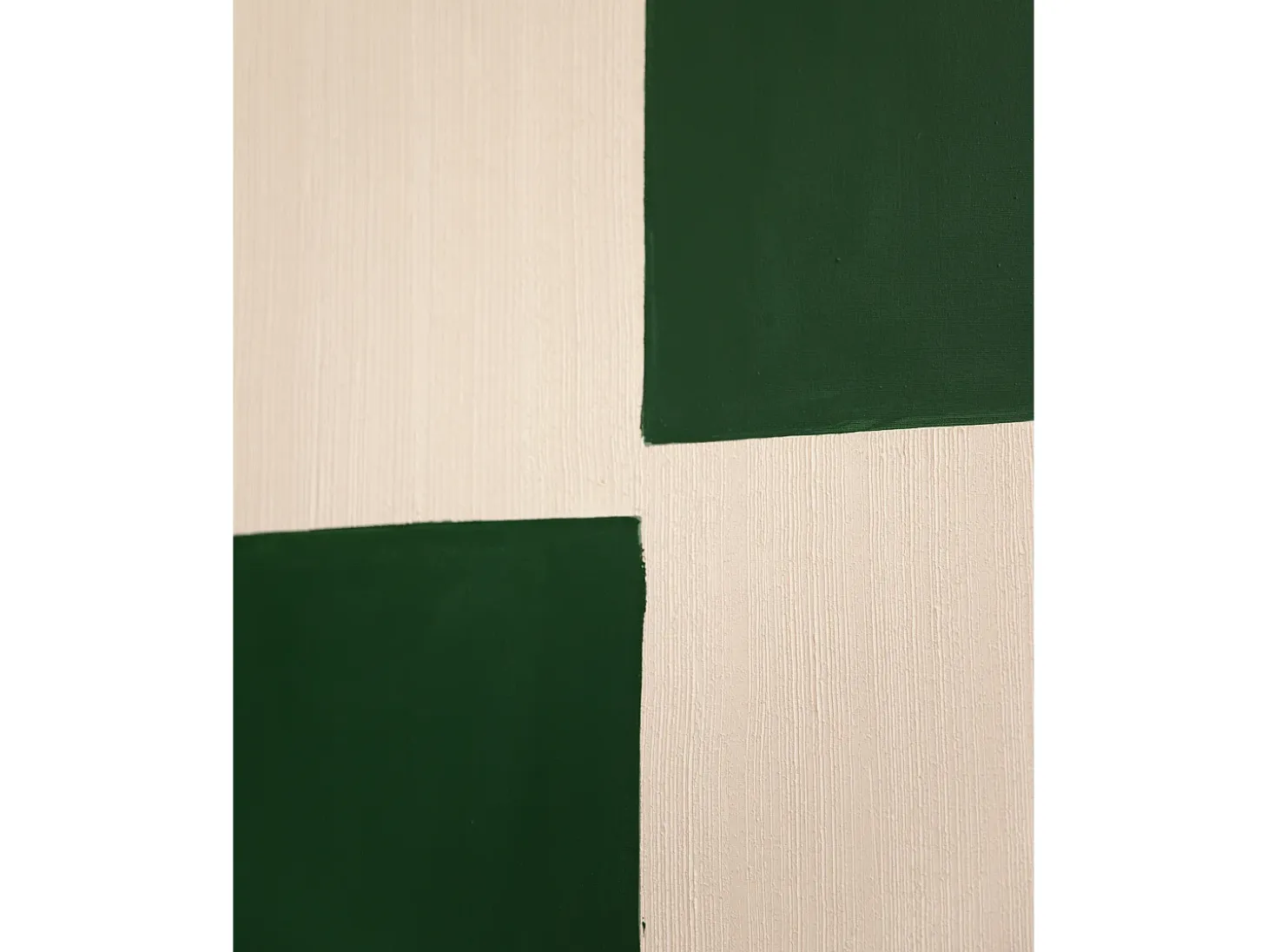 Cuadro decorativo sobre lienzo de algodón con marco de madera marrón claro pintado artesanalmente con pintura al oleo de 60x80cm - PRISMA - DECOWOOD