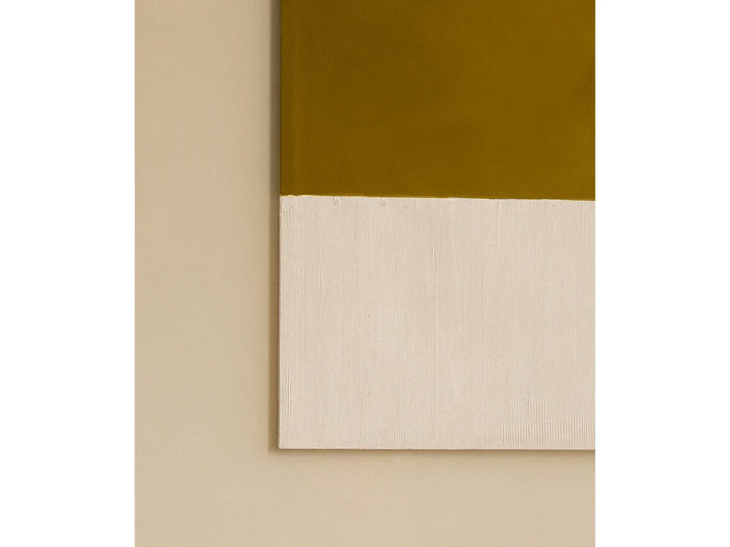 Cuadro decorativo sobre lienzo de algodón con marco de madera marrón oscuro pintado artesanalmente con pintura al oleo de 100x150cm - MARINA - DECOWOOD