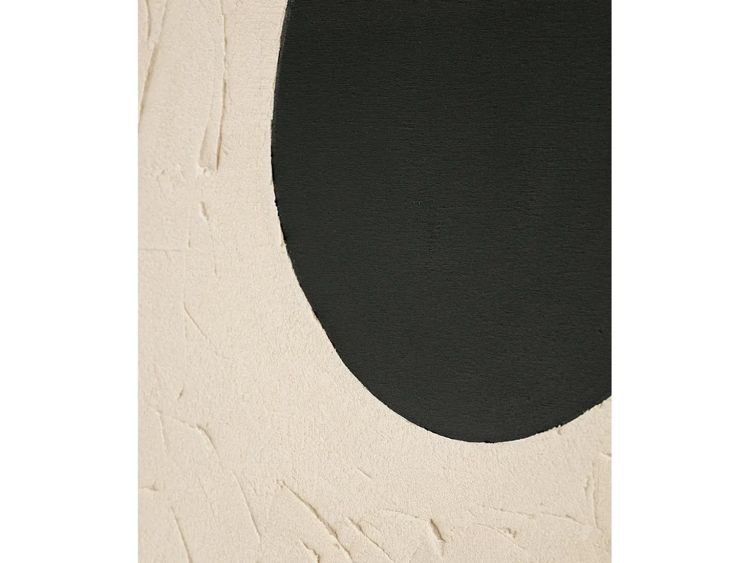 Cuadro decorativo sobre lienzo de algodón con marco de madera marrón claro pintado artesanalmente con pintura al oleo de 100x150cm - VARO - DECOWOOD