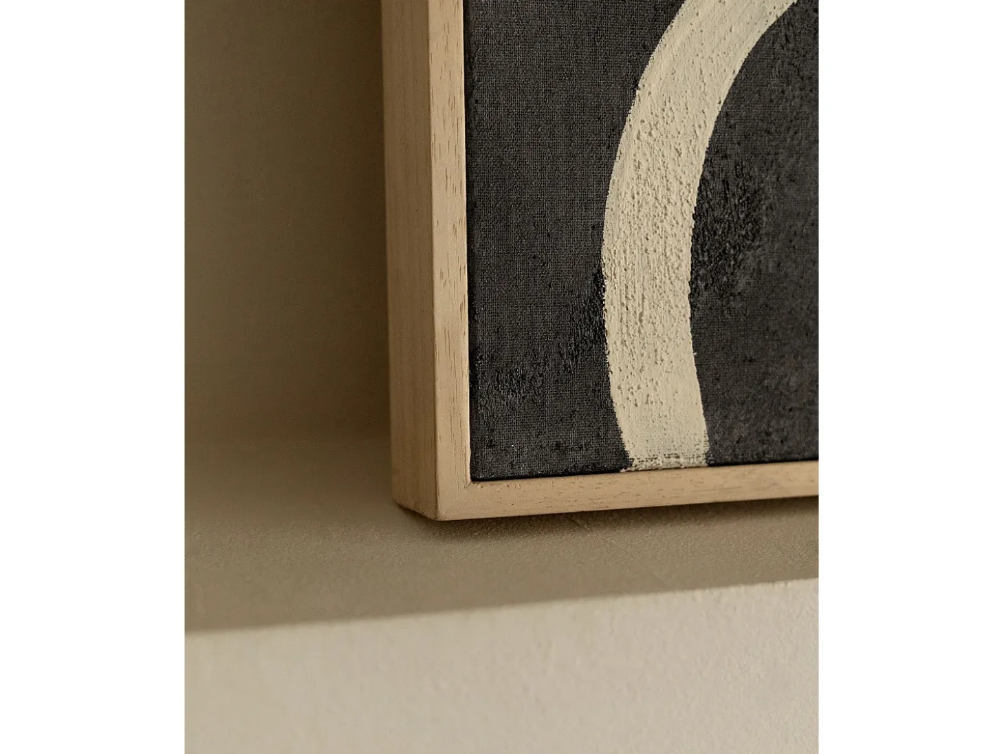 Cuadro decorativo sobre lienzo de algodón pintado artesanalmente con pintura al oleo sin marco de 80x100cm - SILVANA - DECOWOOD