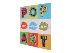 MCW Cuadro^Cuadro Pop Art + Coches Multicolor