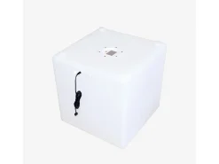 Sweeek Iluminación Exterior^Cubo de luz led con pilas Multicolor