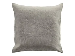 Clearance Douceur d'intérieur Cubre Cama Acolchado y 2 Fundas de Almohada Romane Gris